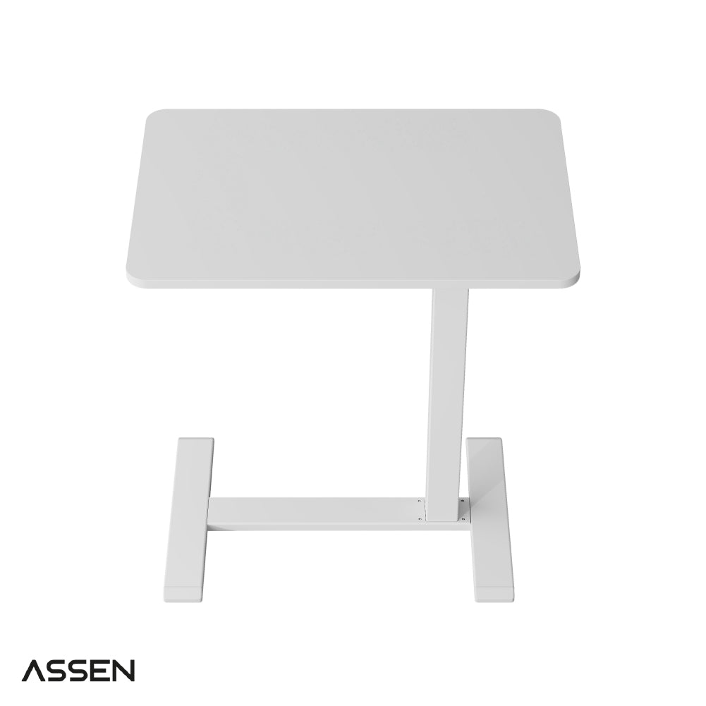 Mesa Lateral de Altura Regulable White Assen 1 un
