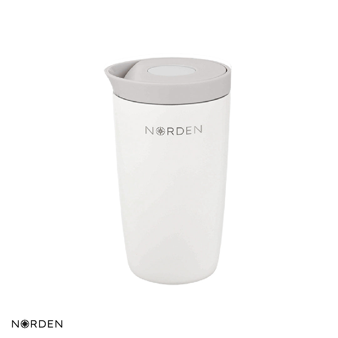 Coffee Mug Leak-Proof Almond 350 ml Norden 1 un