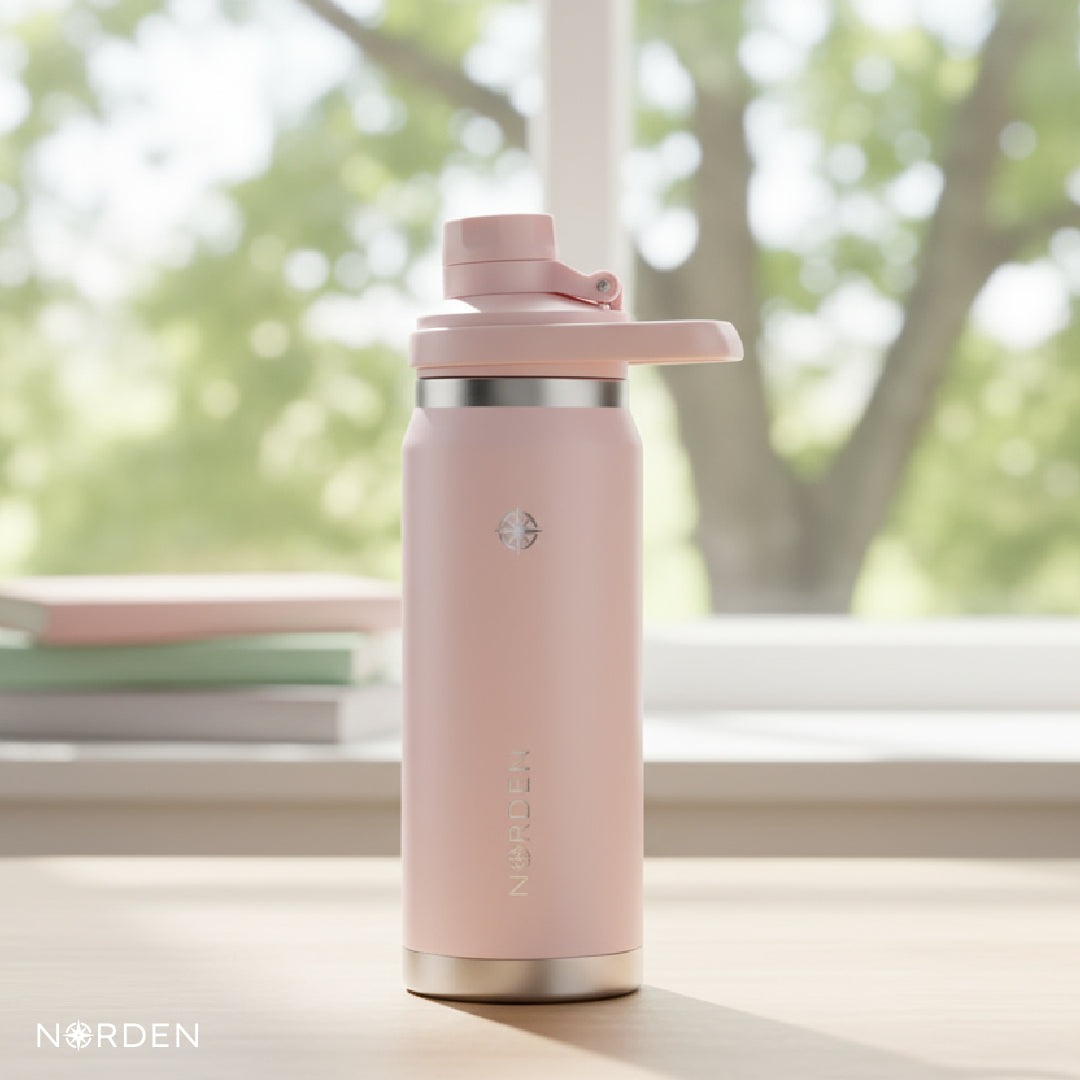 Botella Térmica Acero Inox Rose Pink 710 ml Norden 1 un