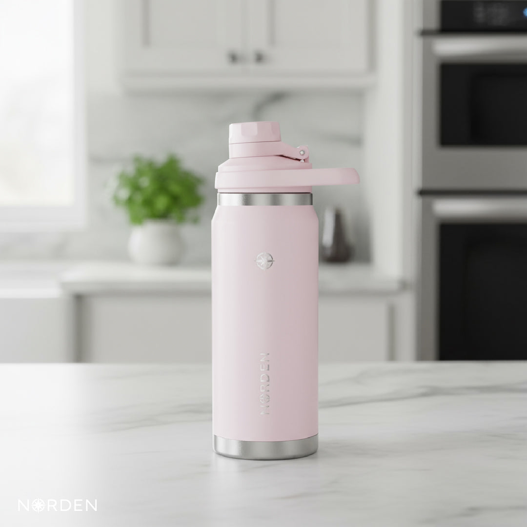 Botella Térmica Acero Inox Rose Pink 710 ml Norden 1 un