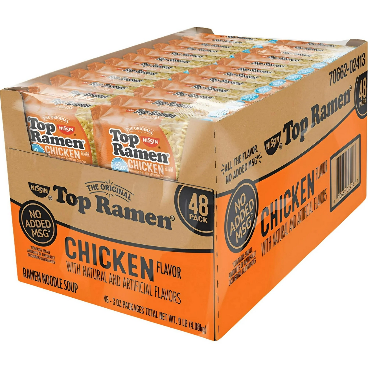 Nissin Sopa Top Ramen Sabor Pollo 48 x 85 g