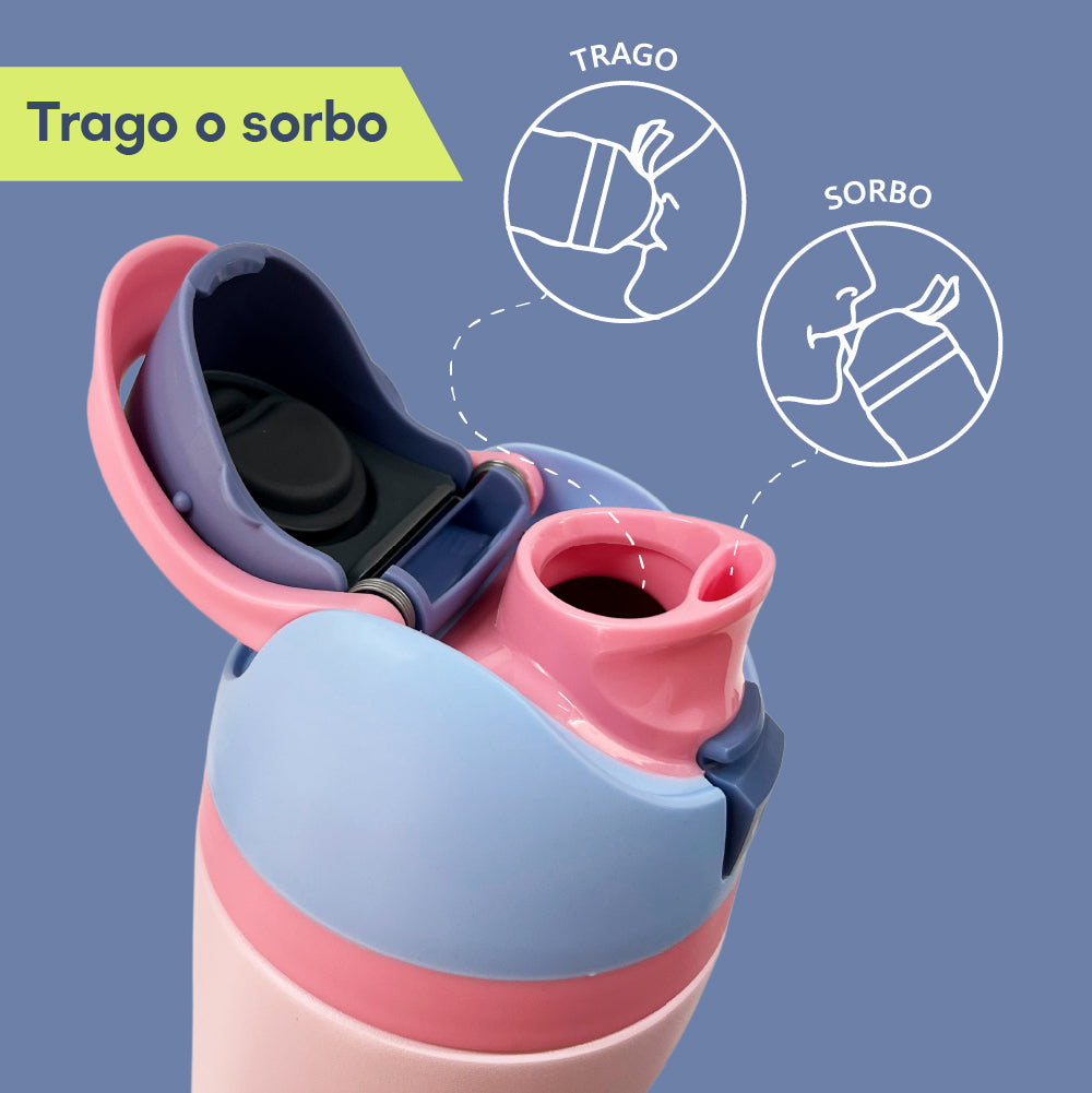 Botella Acero Inoxidable Pink 1000 ml Norden 1 un