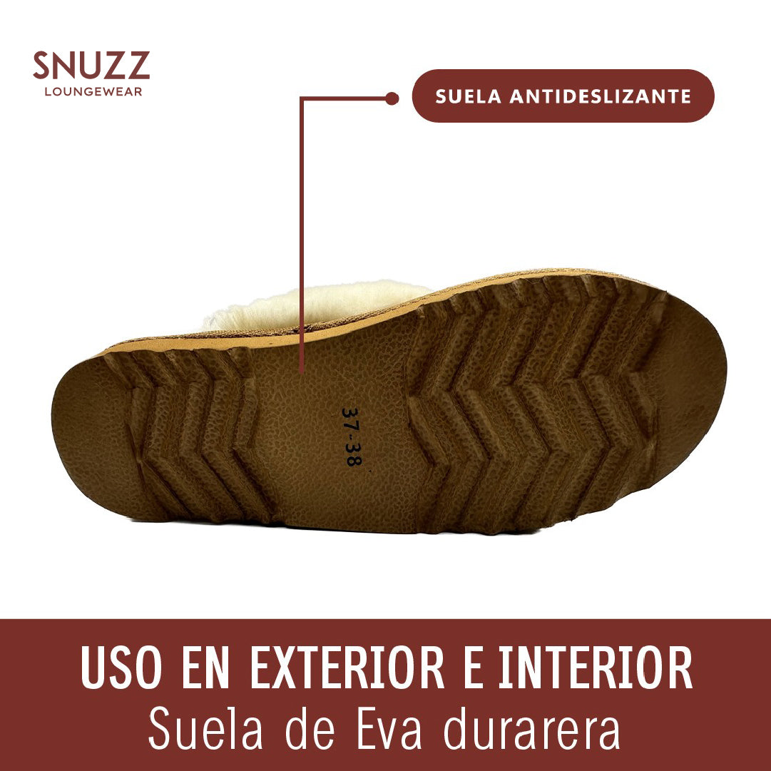 Pantuflas Dublin Brown Snuzz 1 un