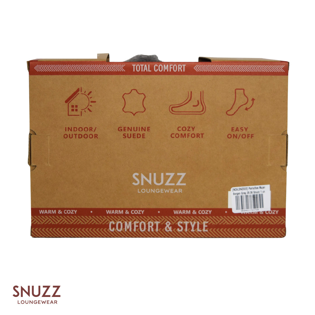 Pantuflas Dublin Brown Snuzz 1 un