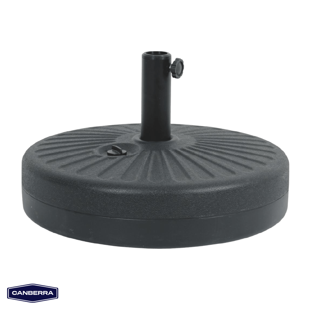 Base Plástica Rellenable Redonda para Quitasol Canberra 1 un