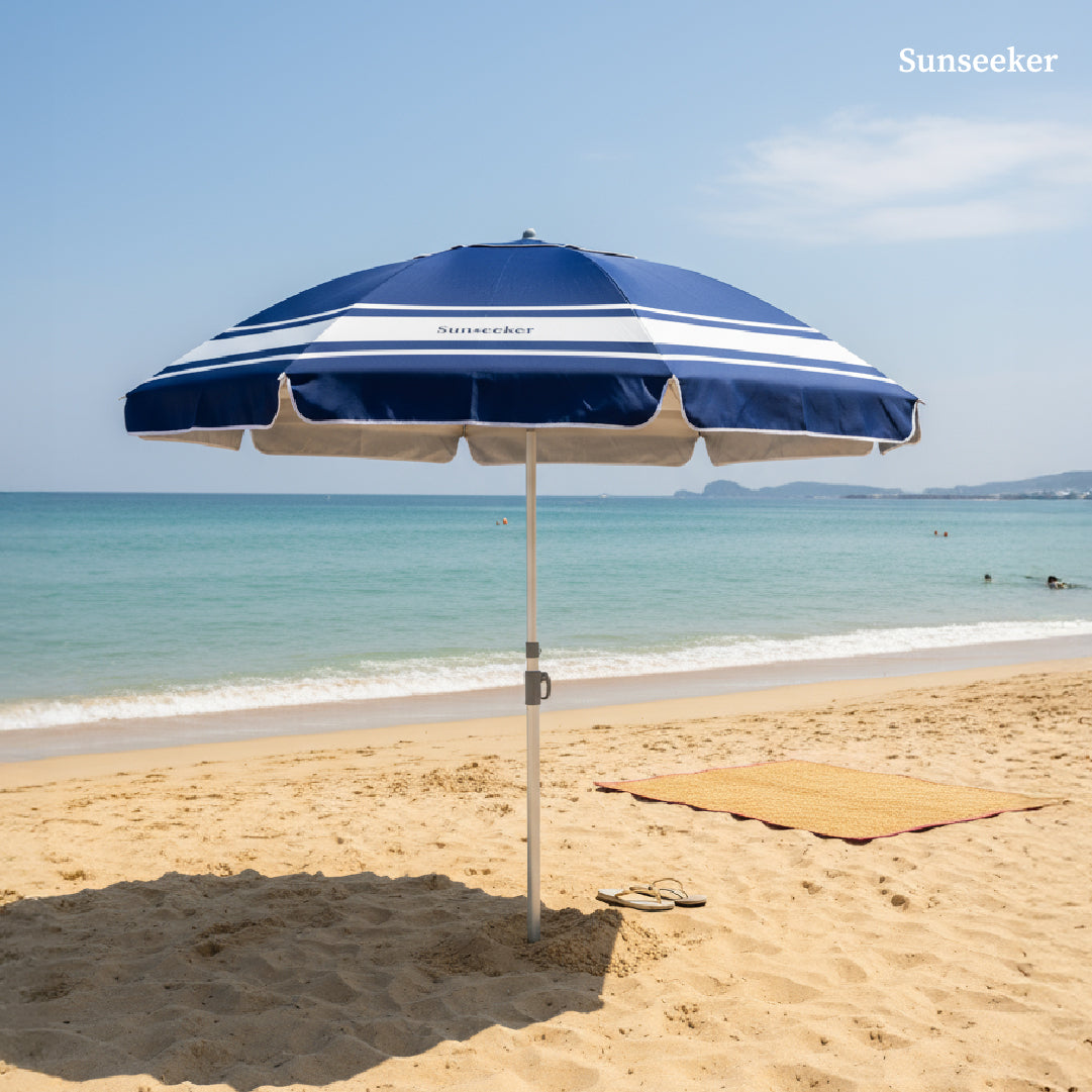 Quitasol de Playa Navy Blue 2.4m Sunseeker 1 un