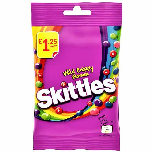 Masticables Wild Berry Skittles 109 g