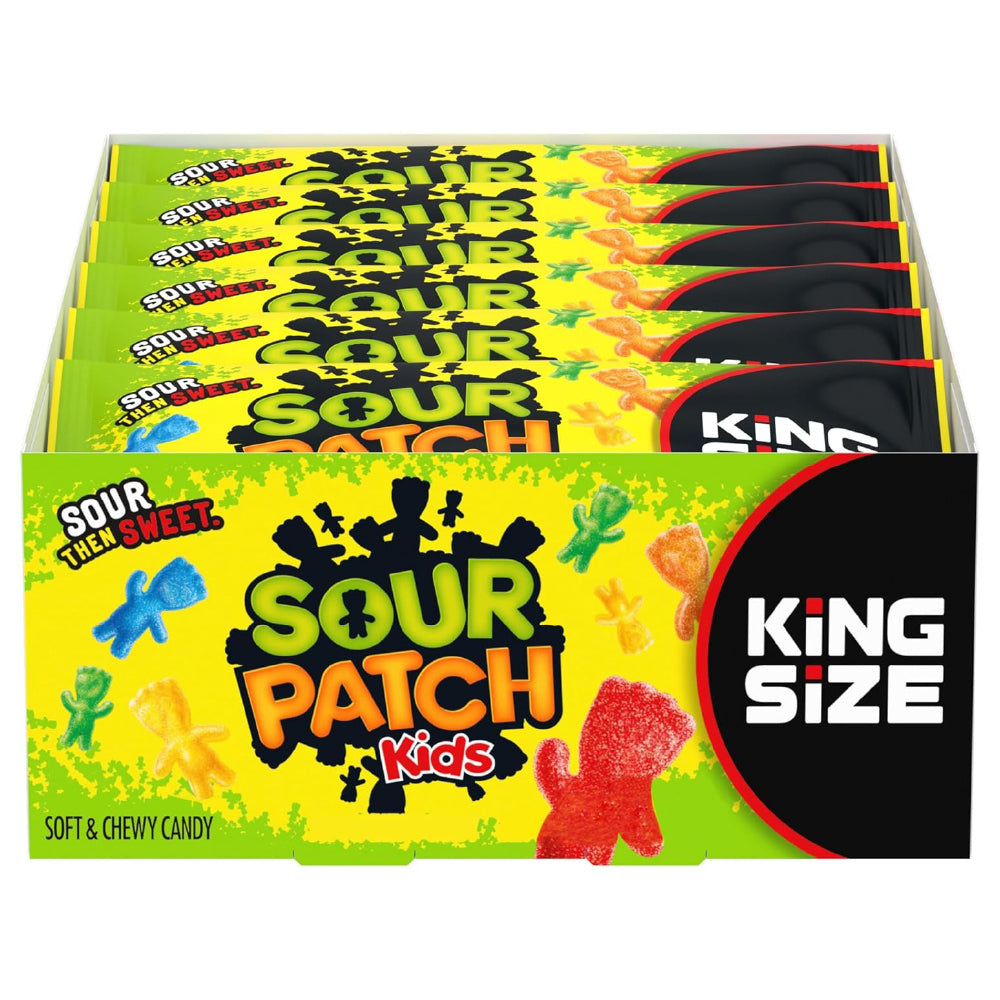 Gomitas King Size Sour Patch Kids 18 un x 96 g