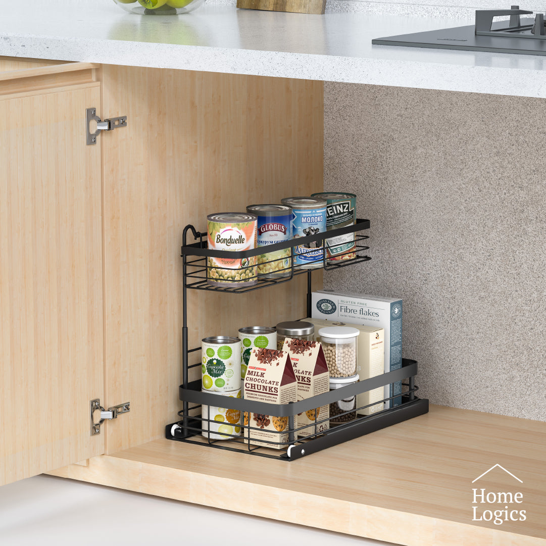 Rack Organizador Bajo Lavaplatos 2 Niveles Home Logics 1 un