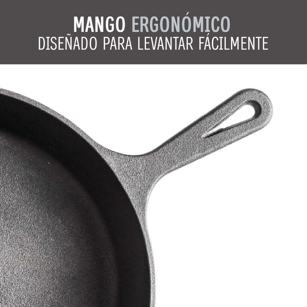 Sarten Curada Hierro Forjado 26 cm Beathon 1 un