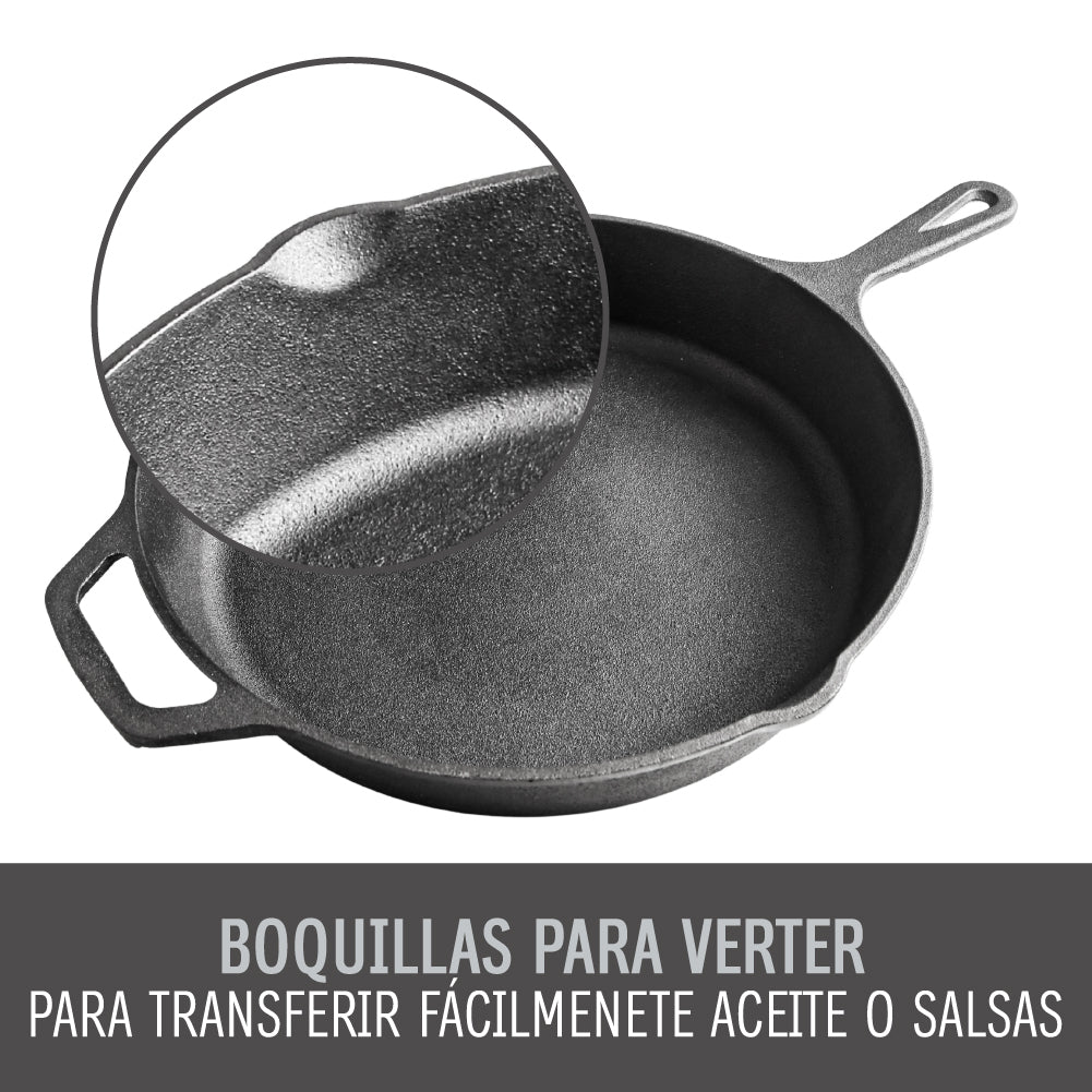 Sarten Curada Hierro Forjado 26 cm Beathon 1 un