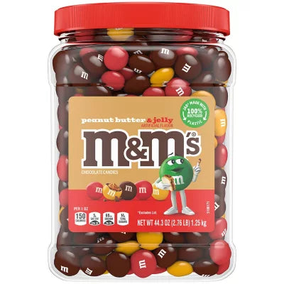 Chocolates Mantequilla de Maní y Jalea M&M's 1,26 kg
