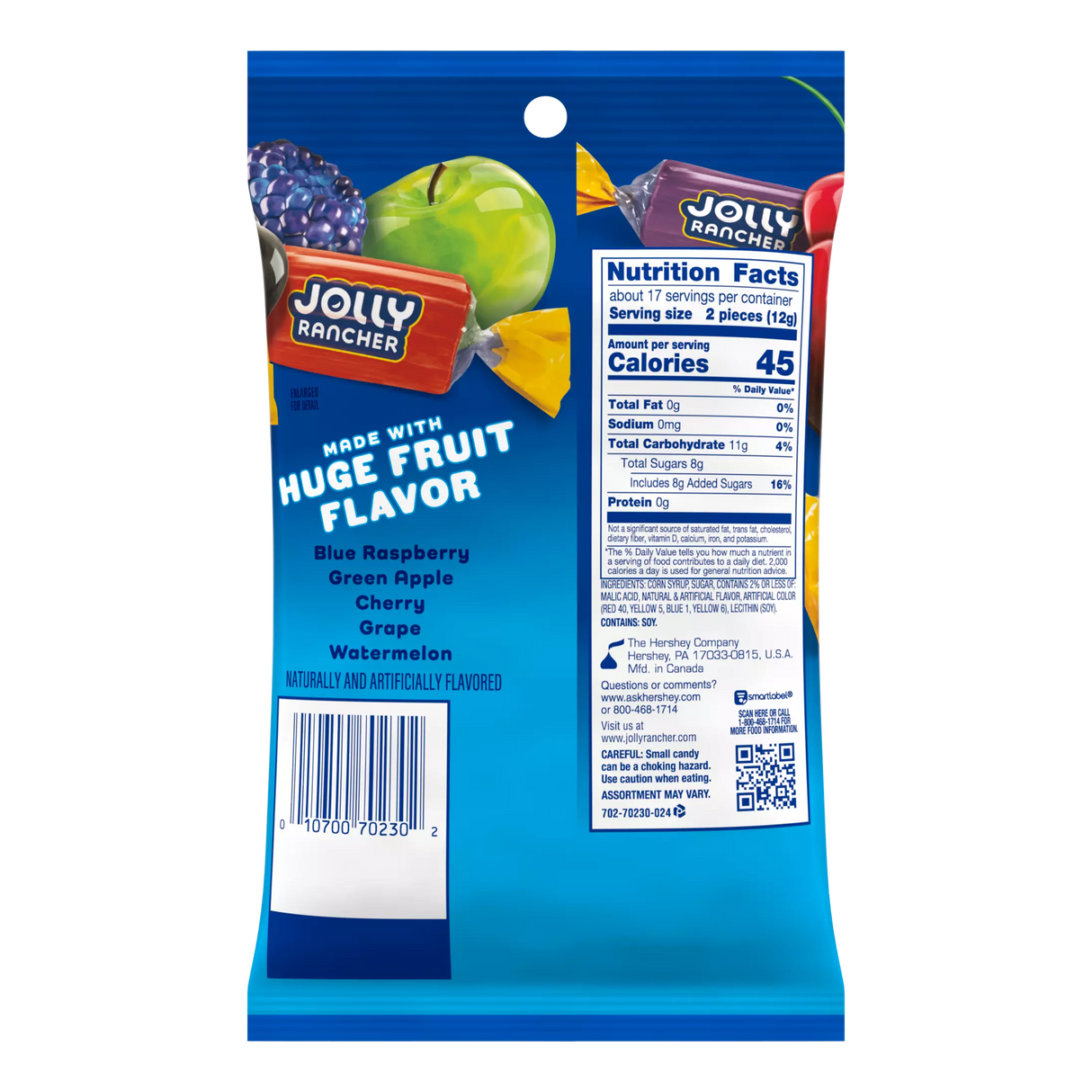 Caramelos Duros Original Jolly Rancher 198 g