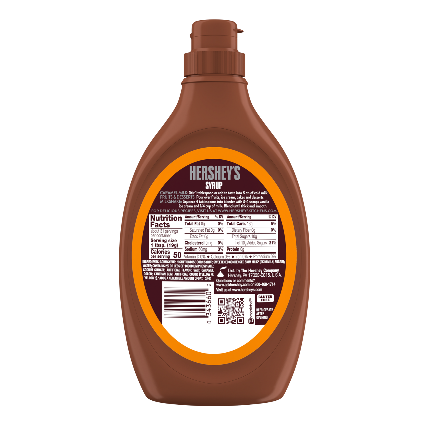 Salsa Caramelo Hershey's 623 ml