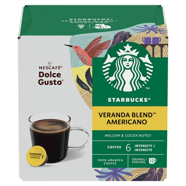 Cápsulas Starbucks Blonde Americano Dolce Gusto 102 g
