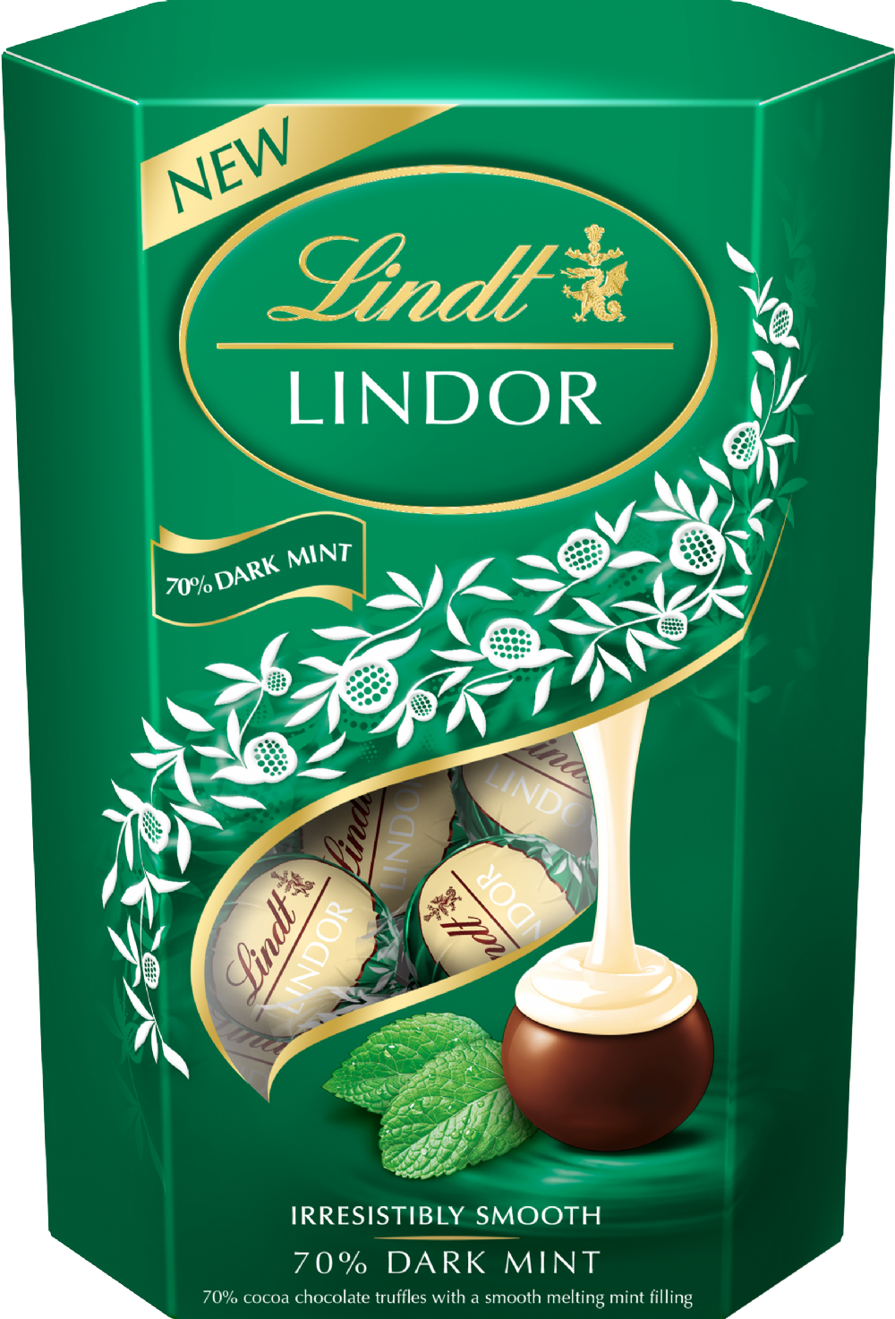 Chocolate Trufas Menta Lindt 200 g