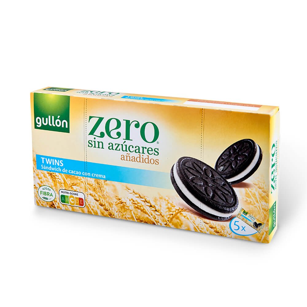 Galletas Sandwich sin Azúcar Vainilla Gullón 210 g