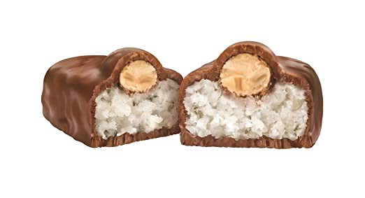 Barrita de Coco y Almendras Bañada en Chocolate Almond Joy 45 g