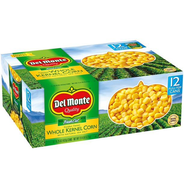 Choclo en Grano Entero Del Monte 12 un x 432 g