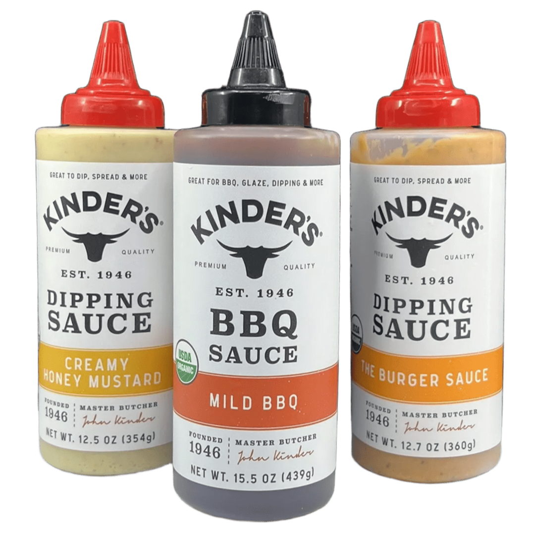 Salsas BBQ Variedades Kinder's 1,153 kg