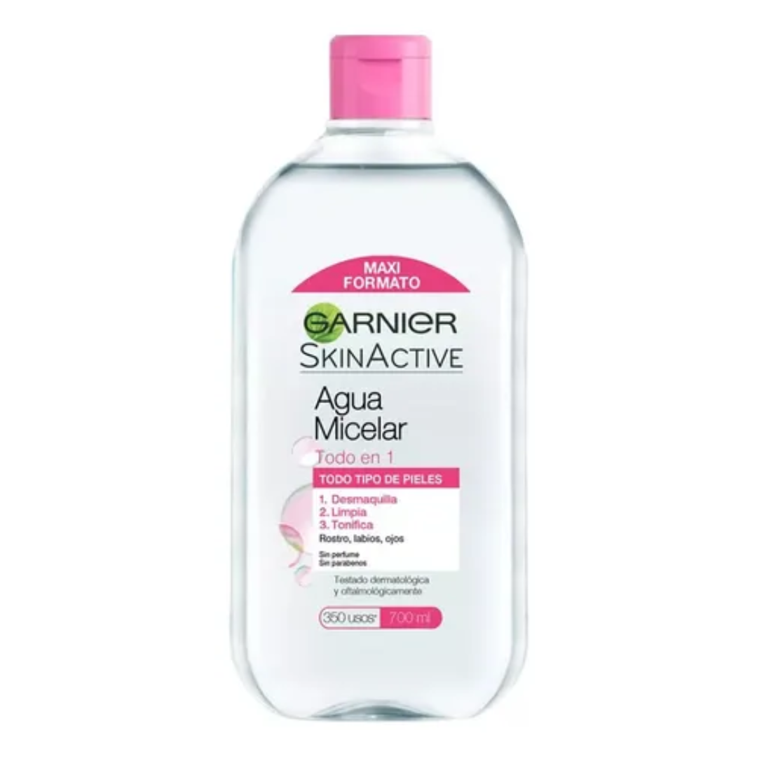 Agua Micelar Todo en Uno Garnier 700 ml