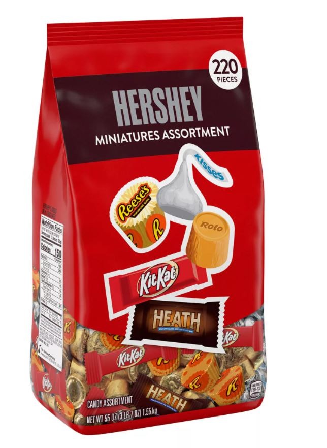Chocolates Mini Surtidos 220 un Hershey's 1.55 kg