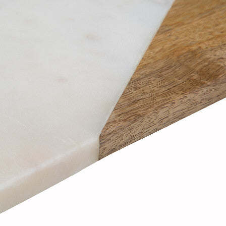 Tabla para Servir Mármol White 30 x 15 SG 1 un