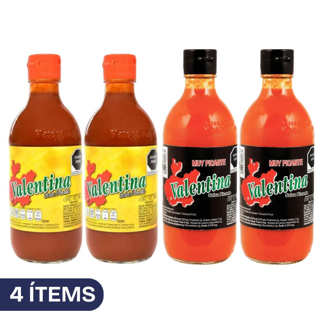 Pack: Salsas Picantes Valentina