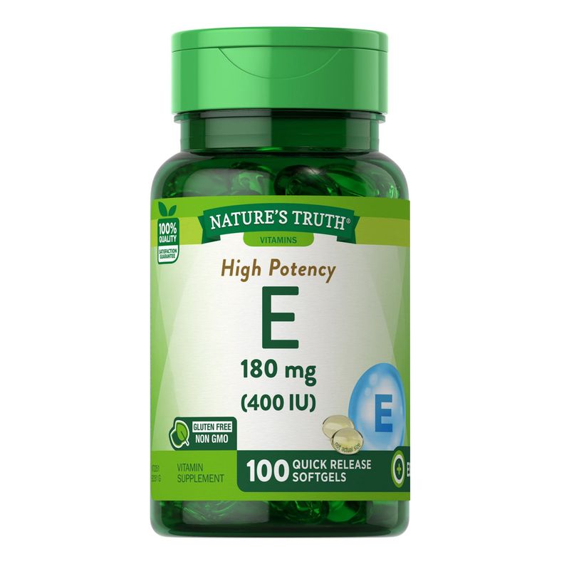 Vitamina E 400IU 100 cp Nature's Truth 250 un