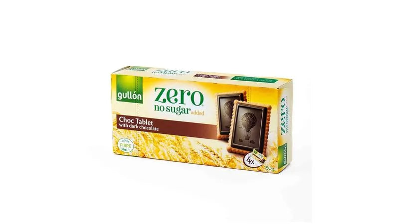 Galletas sin Azúcar Choco Tablet Gullón 150 g