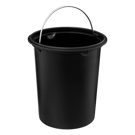 Basurero con Pedal Softclose Black 3L 5five 1 un