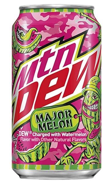 Bebida Major Melon Lata Mtn Dew 12 x 355 ml
