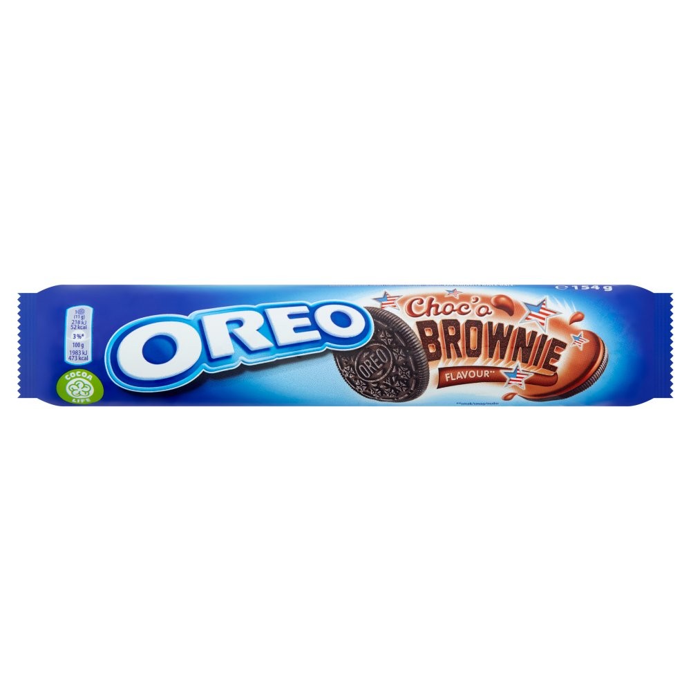 Galletas Choco Brownie Oreo 16 x 154 g