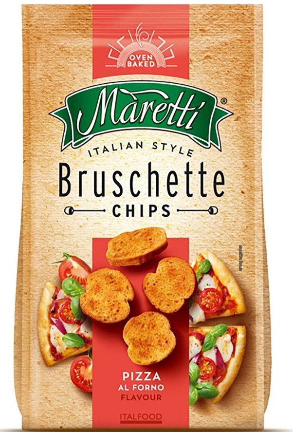 Tostadas Pizza Bruschette Maretti Bakery 12 x 140 g