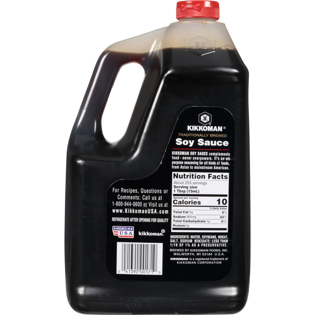 Salsa de Soya Galón Kikkoman 3.79 L