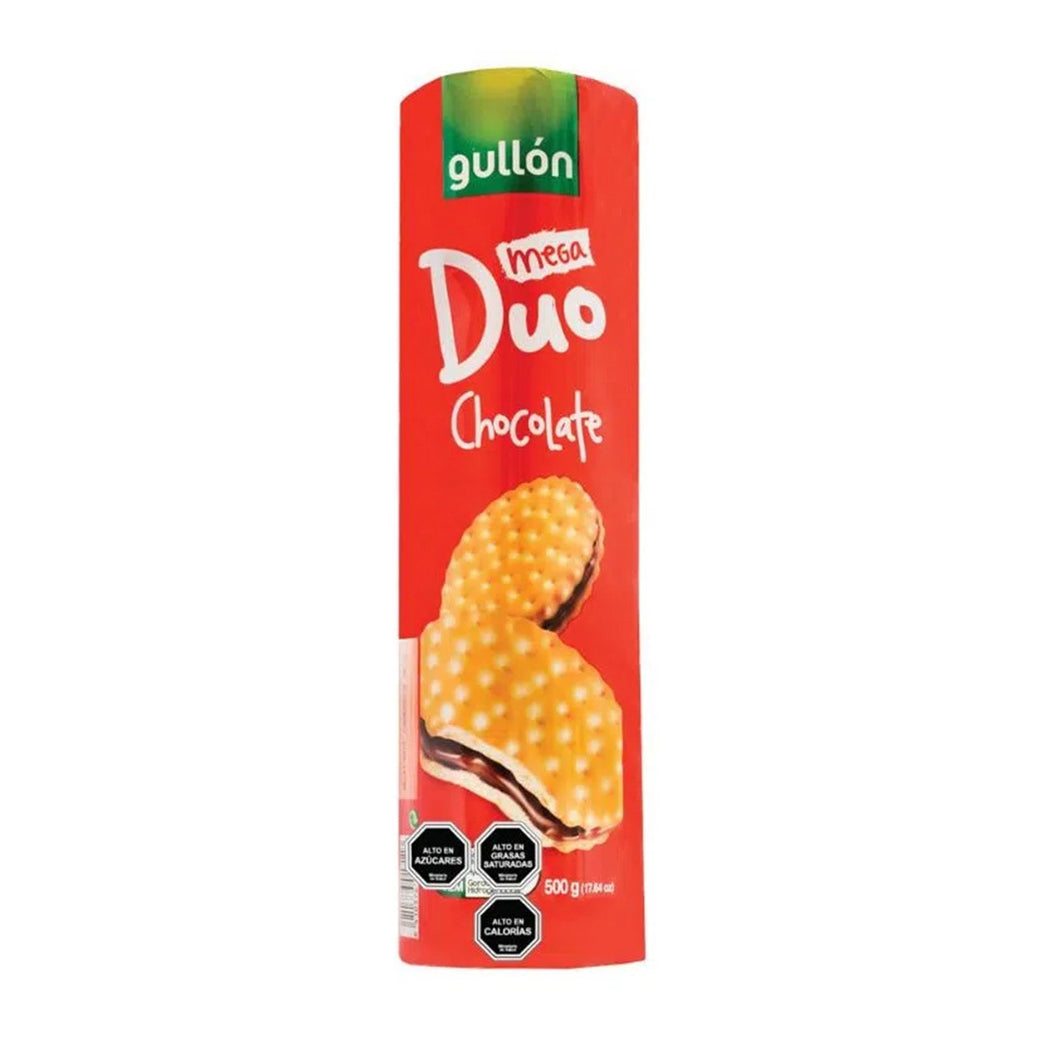 Galletas Sandwich Mega Duo Chocolate Gullón 500 g