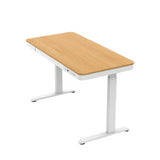 Escritorio de Altura Regulable C-Series Blanco Madera 120 x 60 cm Home Logics 1 un