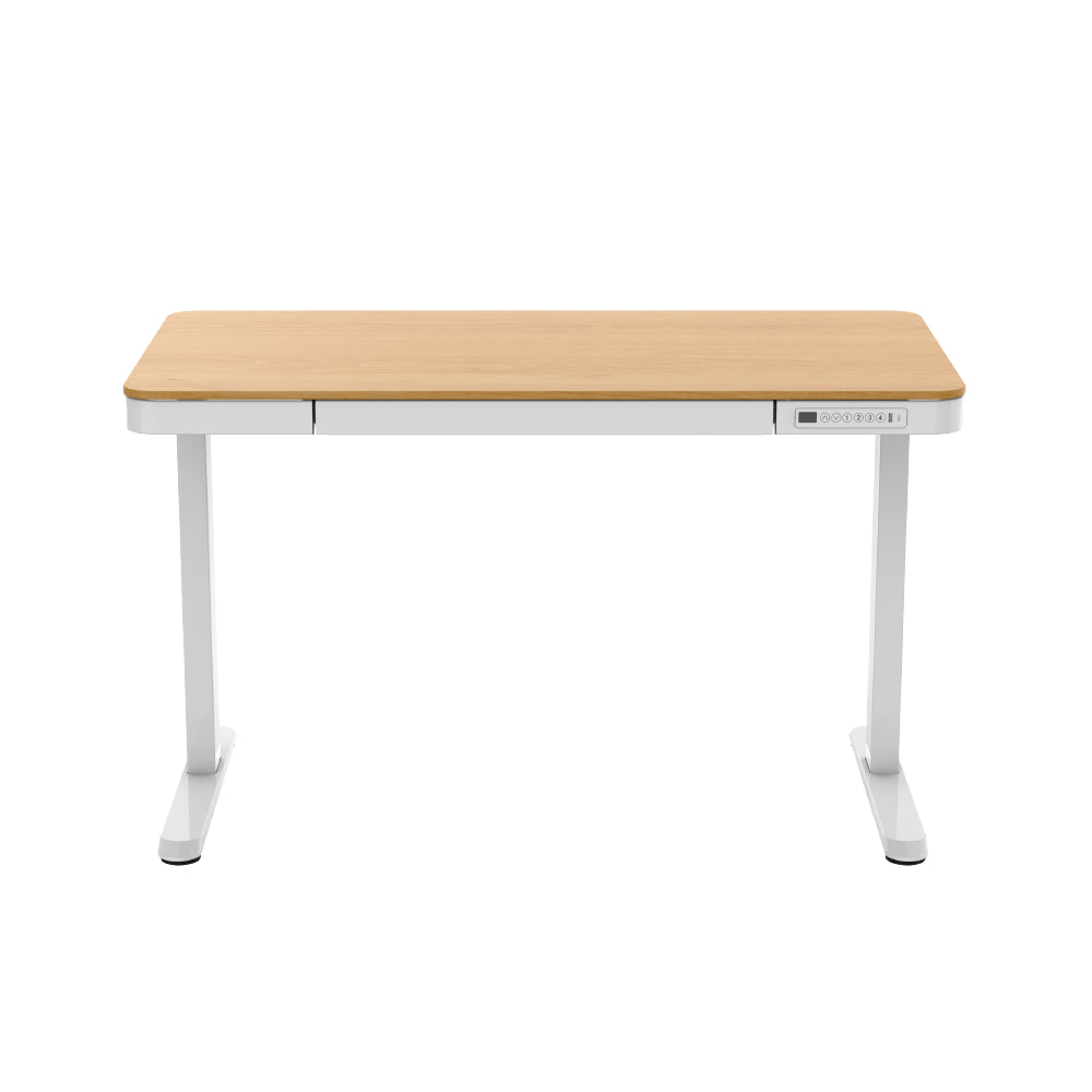 Escritorio de Altura Regulable C-Series Blanco Madera 120 x 60 cm Home Logics 1 un