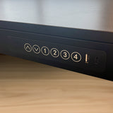 Escritorio de Altura Regulable C-Series Negro 120 x 60 cm Home Logics 1 un
