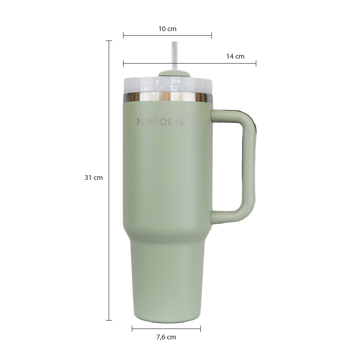 Botella Térmica Tumbler Mint 1200 ml Norden 1 un