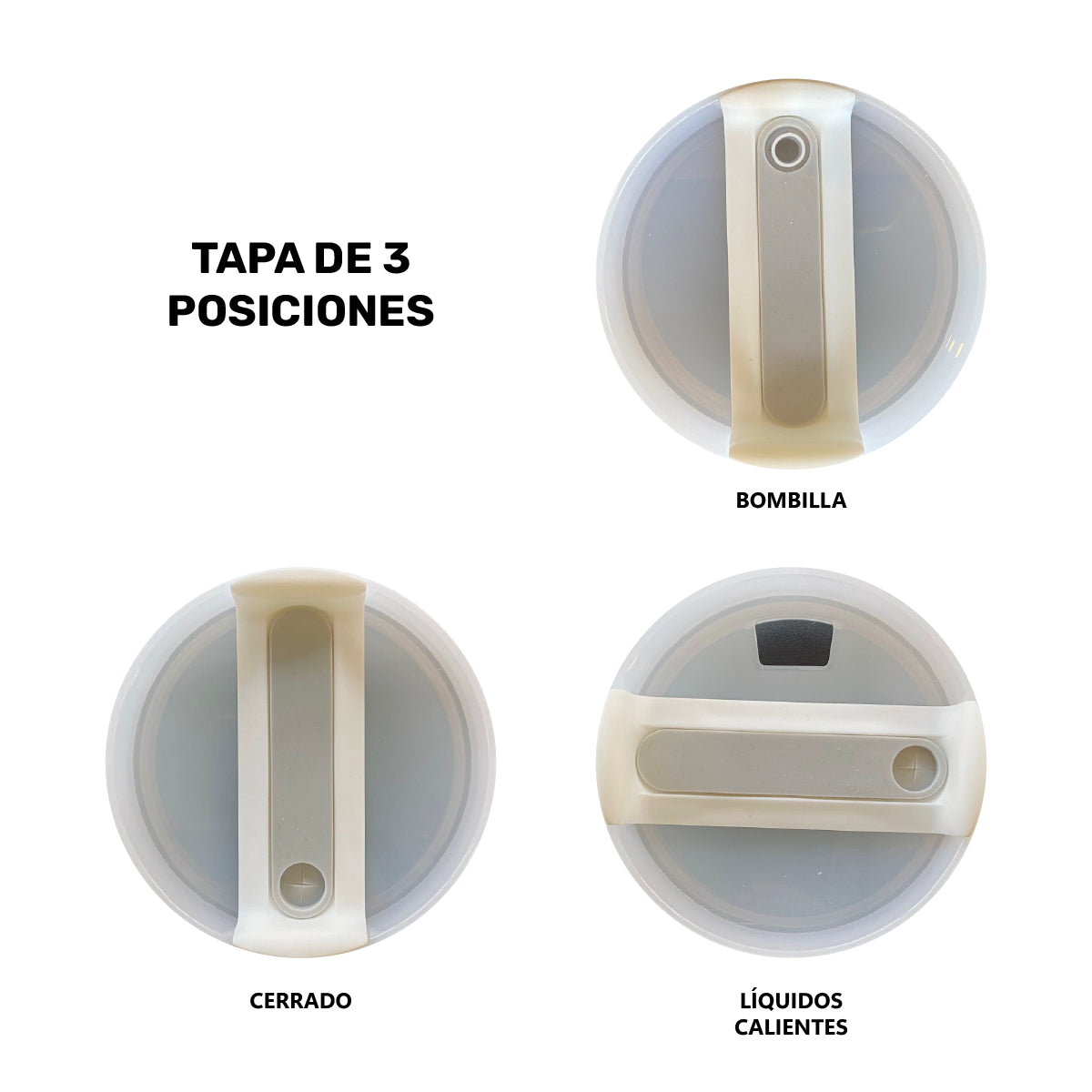Botella Térmica Tumbler Light Gray 1200 ml Norden 1 un