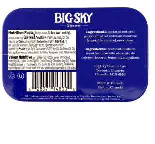 Mentas Peppermint Big Sky 144 x 50 g