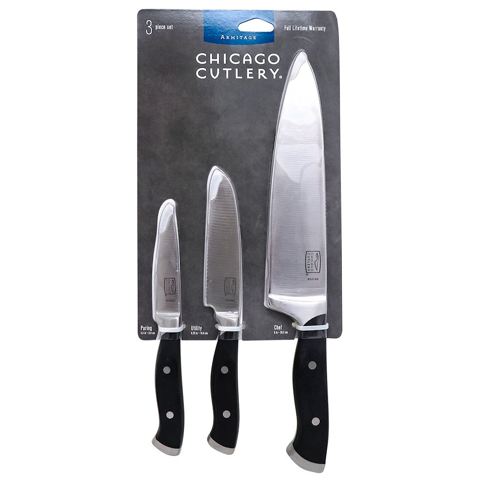 Set 3 Cuchillos Chicago Cutlery 3 un