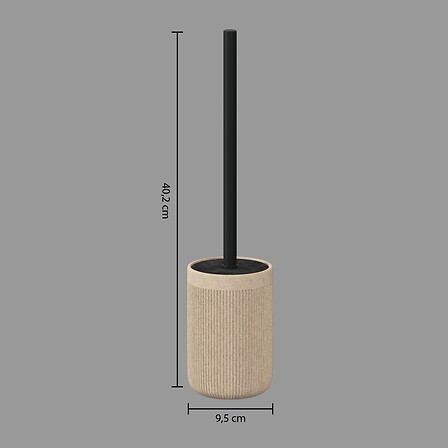 Cepillo Inodoro Beige 40 cm 5five