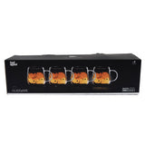 Set 4 Tazas Single Wall Glass 400 ml Food Appeal 4 un