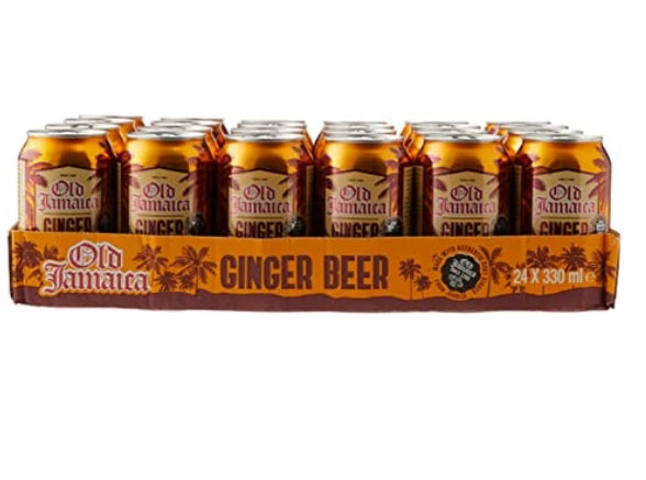 Bebidas Ginger Beer Lata Old Jamaica 24 un x 330 ml