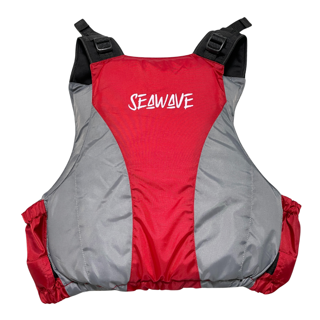 Chaleco Salvavidas Kayak Pesca Red L Seawave 1 un