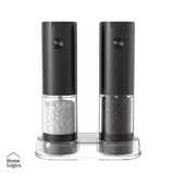 Set de 2 Molinillos Eléctricos de Sal y Pimienta a Batería Home Logics 1 un