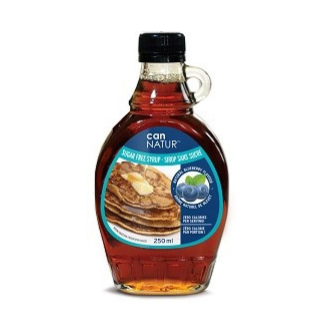 Syrup Maple Arándano sin Azúcar can-NATUR 250 ml