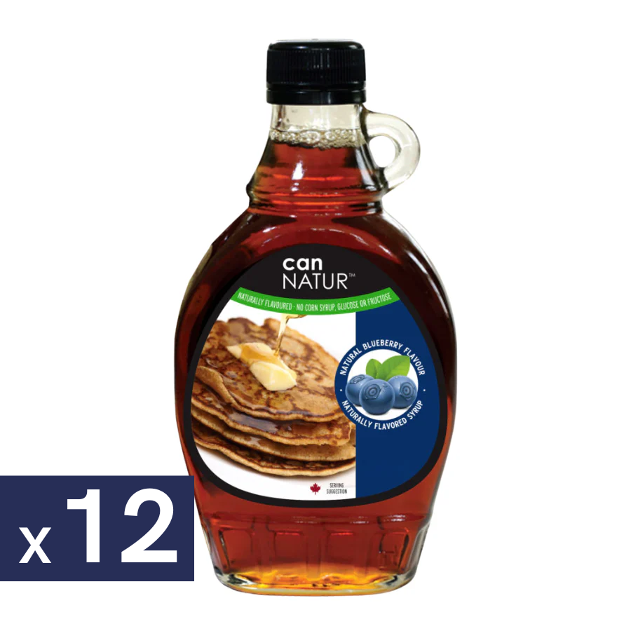 Syrup Maple Arándano sin Azúcar can-NATUR 12 x 250 ml